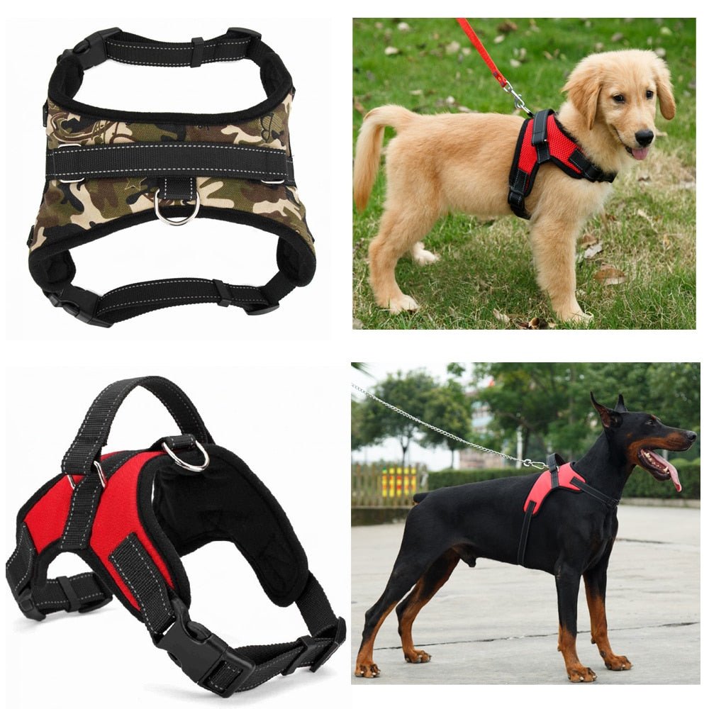 Adjustable Heavy Duty Dog Pet Harness Collar image 1