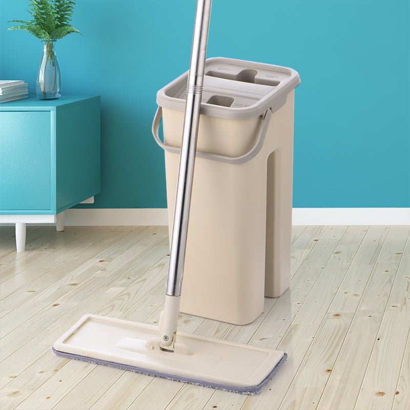 Hands-free Flat Squeeze Mop and Bucket Wringer image 9