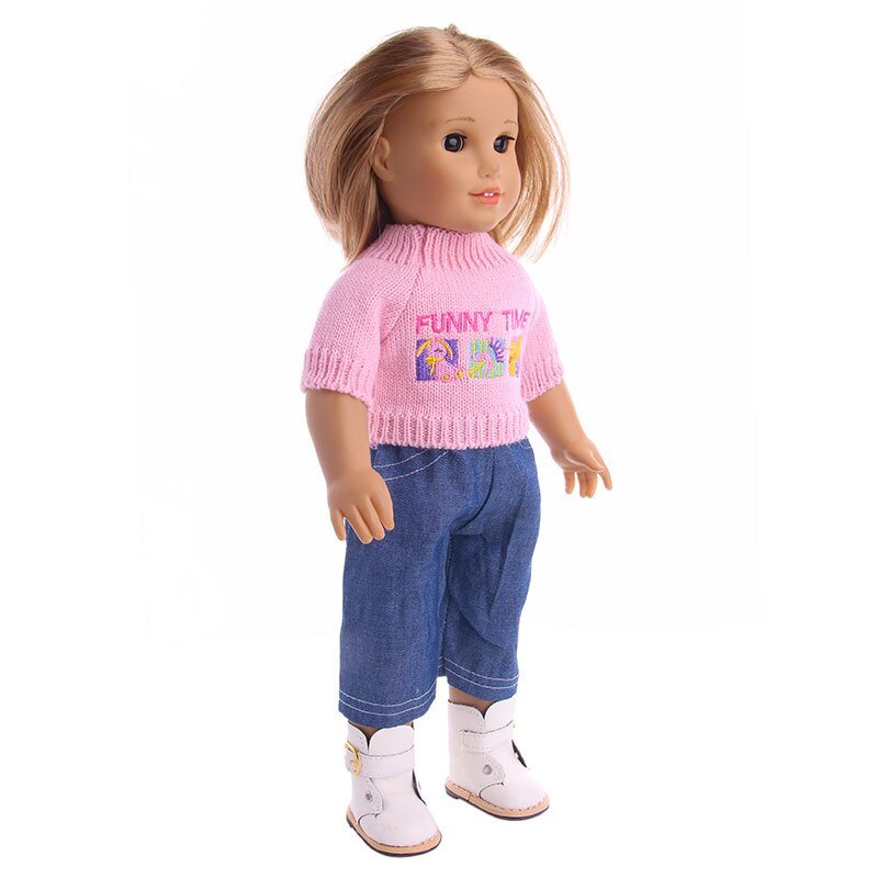 13 Styles Pajamas, Nightgown and Sleepwear Fit | 18 Inch American & 43CM Baby Doll Clothes Accessories image 100