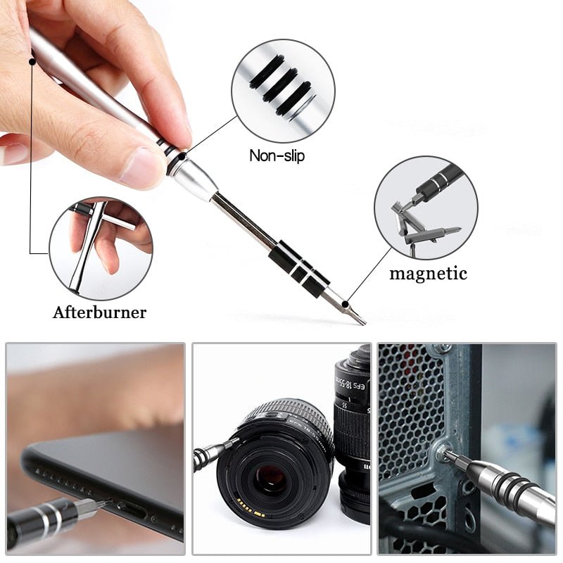 KALAIDUN 112 in 1 Magnetic Screwdriver Bit Torx Multi Mobile Phone Repair Tools Kit image 16