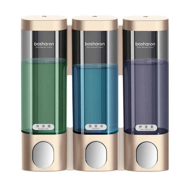 Triple Wall Mountable Liquid Soap Dispenser image 17