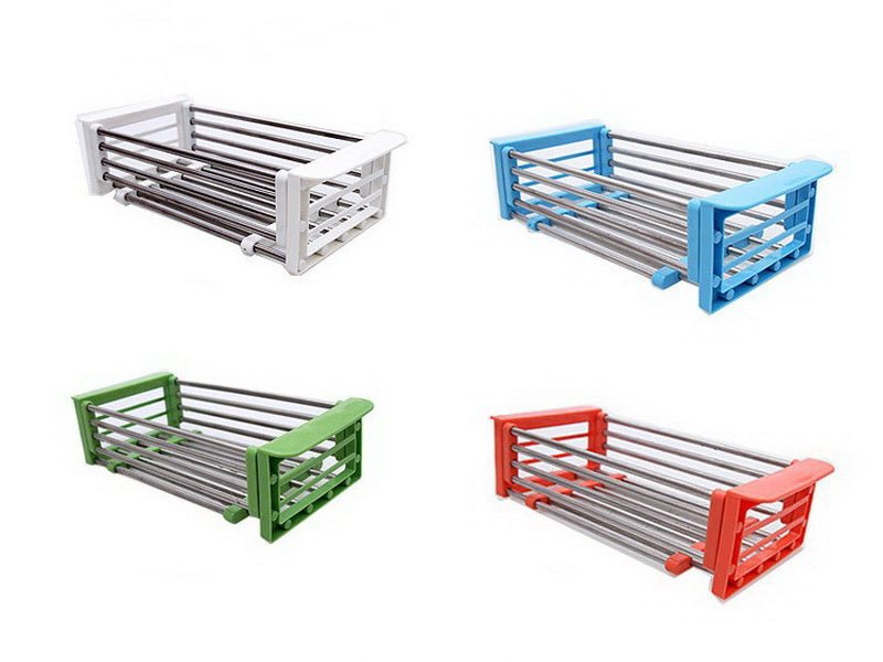 Adjustable Over the Sink Dish Drying Rack image 1