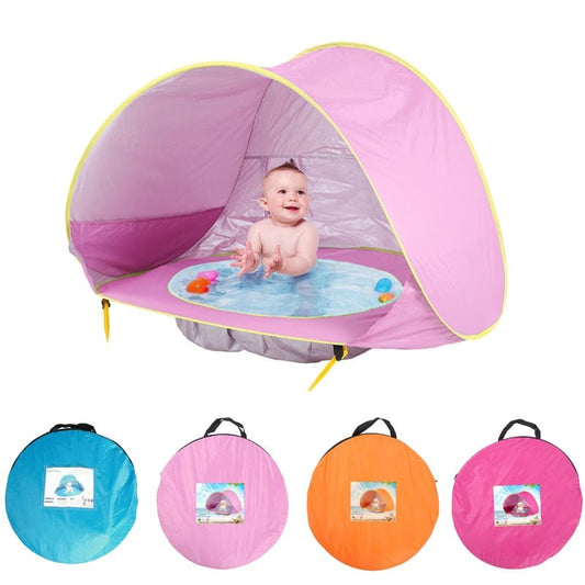 UV Protection Baby Beach Games Tent image 0