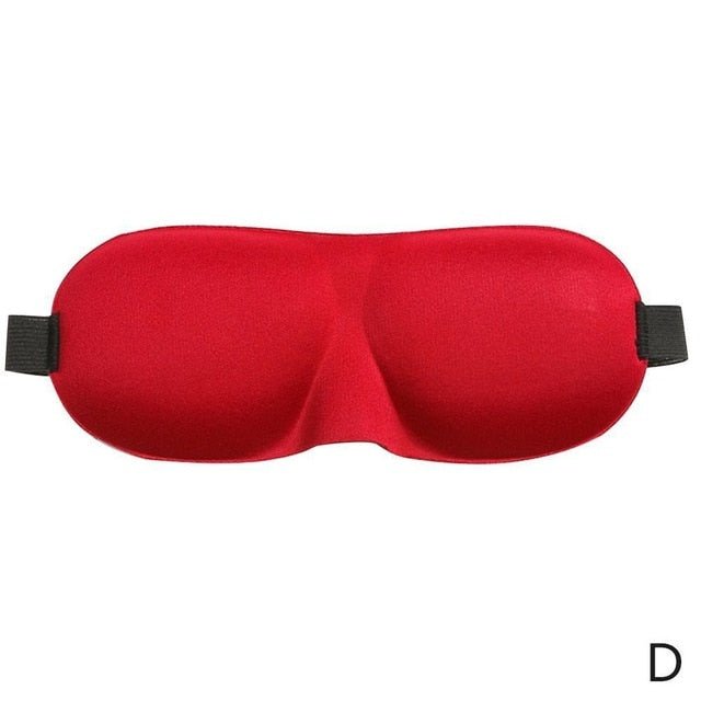 Soft Portable Sleeping Travel Eye Mask - as the picture 4 image