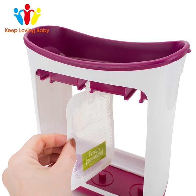Baby Food Squeeze Station and Pouches image 18