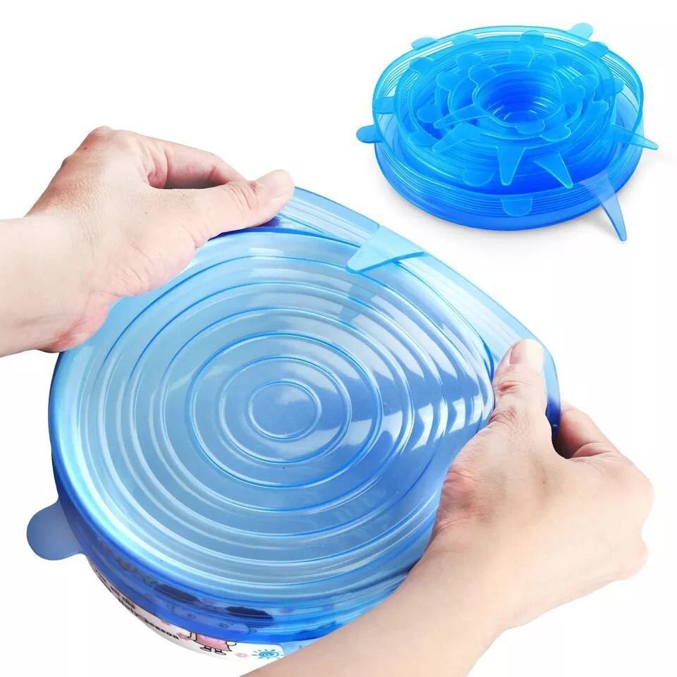 6PCS Universal Silicone Stretch Lids image 9