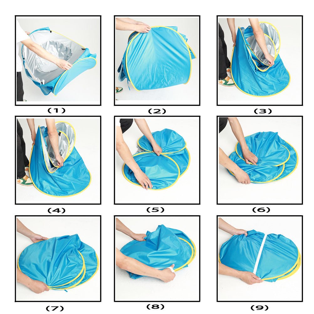 UV Protection Baby Beach Games Tent image 15