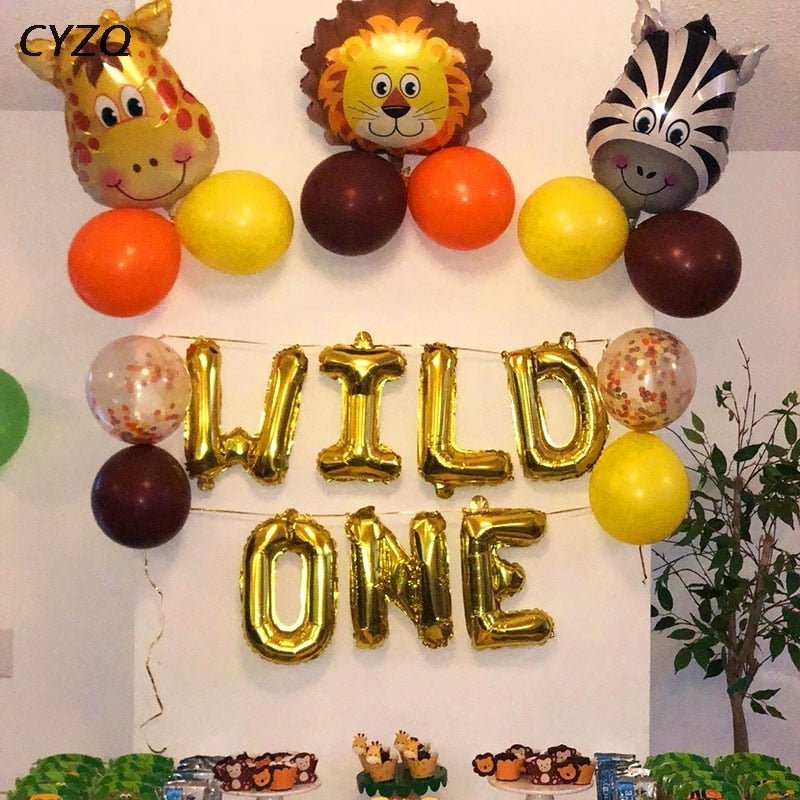 Baby Shower Animal Balloons | Birthday Jungle Party Balloon | Wedding Party Decor | Kid Birthday Balloon image 50