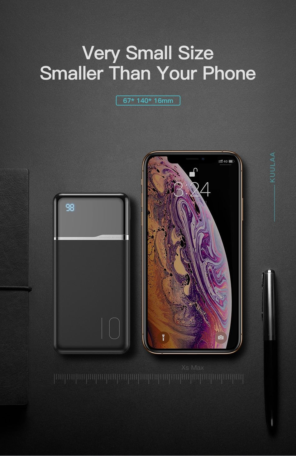 KUULAA 10000mAh Portable Charging PowerBank image 8