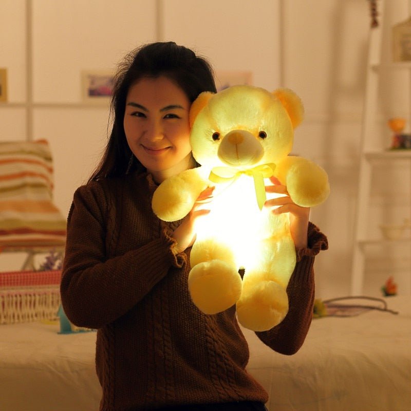 Luminous 30/50/80cm Creative Light Up LED Teddy Bear image 15