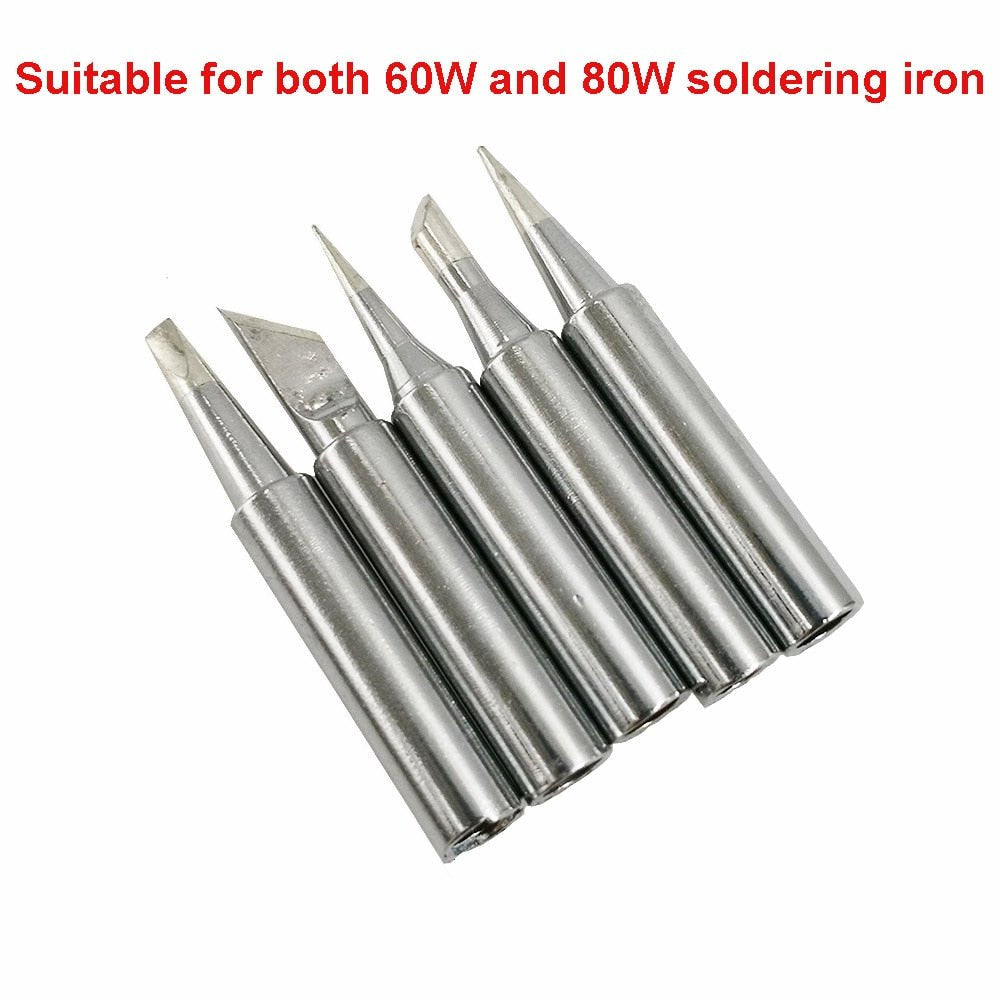 80W Digital Electric Soldering Iron 220V 110V Temperature Adjustable LCD display Solder welding iron tool kit image 12