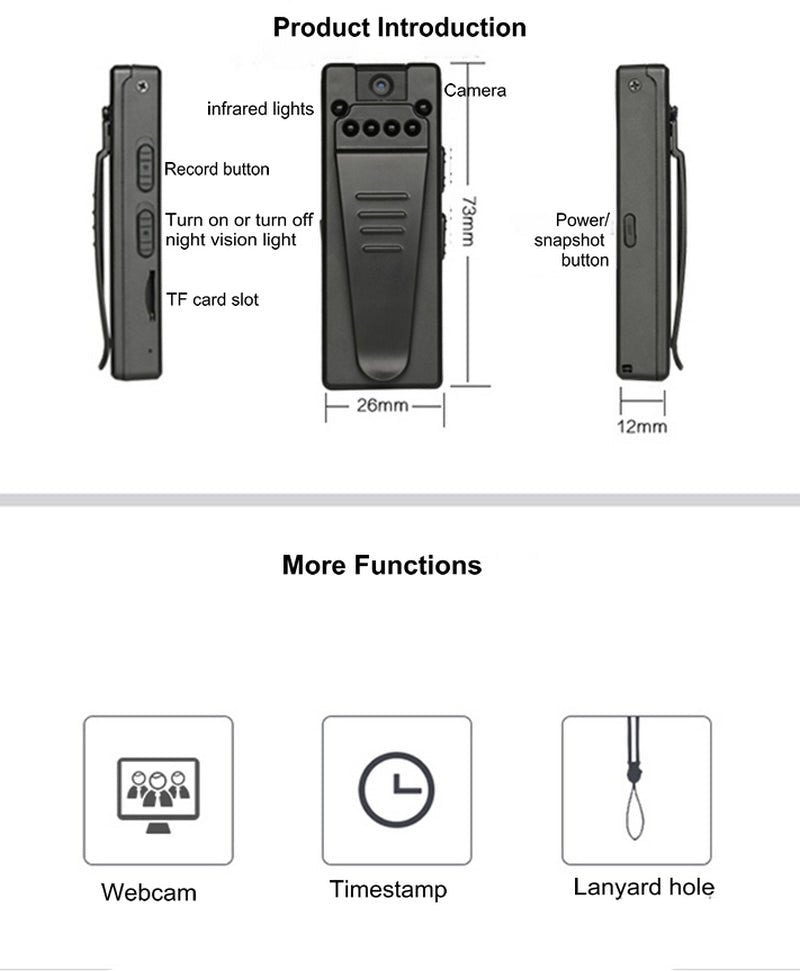 Mini Pen Video Camera and Voice Recorder Camcorder image 12