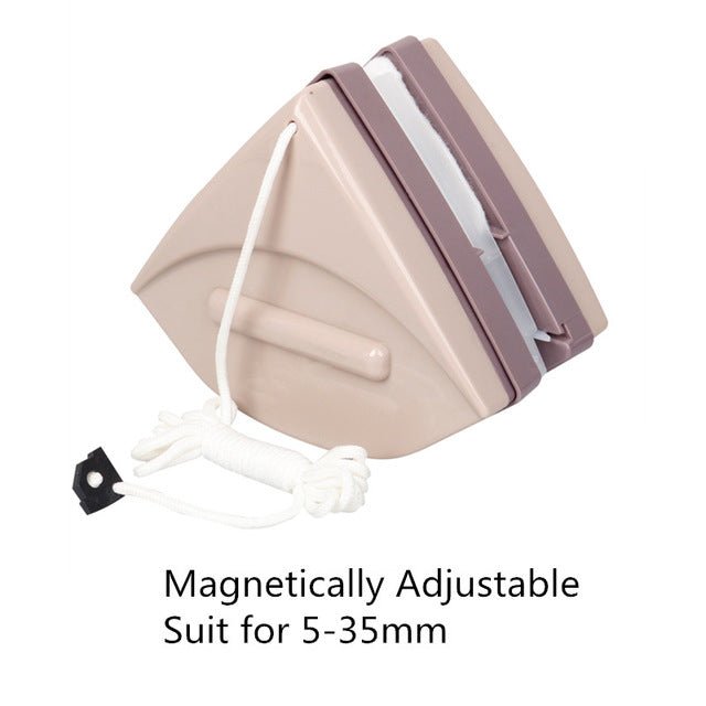 Handheld Portable Double Sided Magnetic Window and Glass Cleaning Brush image 14