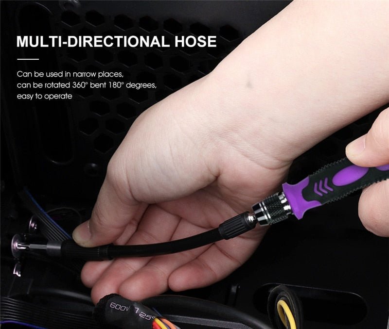 KALAIDUN 112 in 1 Magnetic Screwdriver Bit Torx Multi Mobile Phone Repair Tools Kit image 4