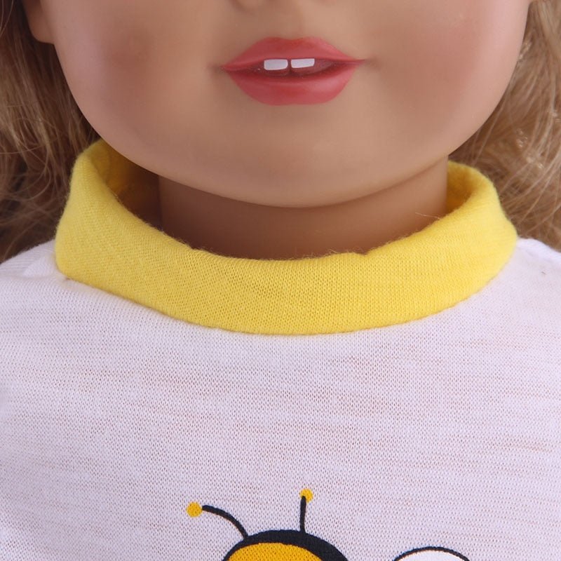 13 Styles Pajamas, Nightgown and Sleepwear Fit | 18 Inch American & 43CM Baby Doll Clothes Accessories image 35