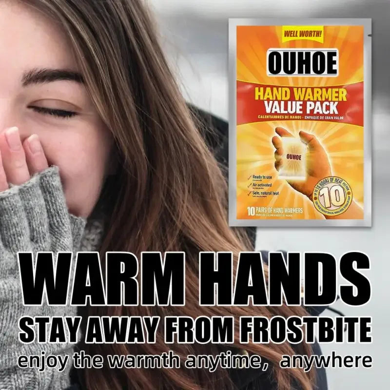 Disposable Hand & Toe Warmers ‚Äì Adhesive Self-Heating Packs for Cold Protection image 3