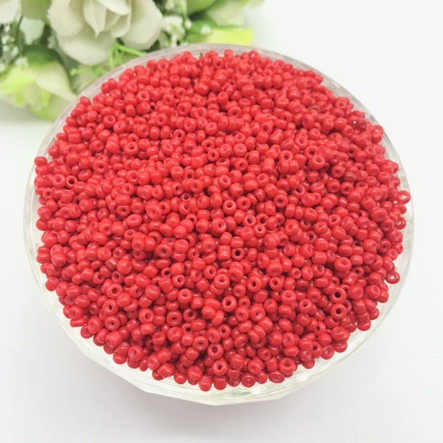1000pc Czech Glass Seed Beads Accessories for Bracelet and Necklace Jewelry Making - 37 image