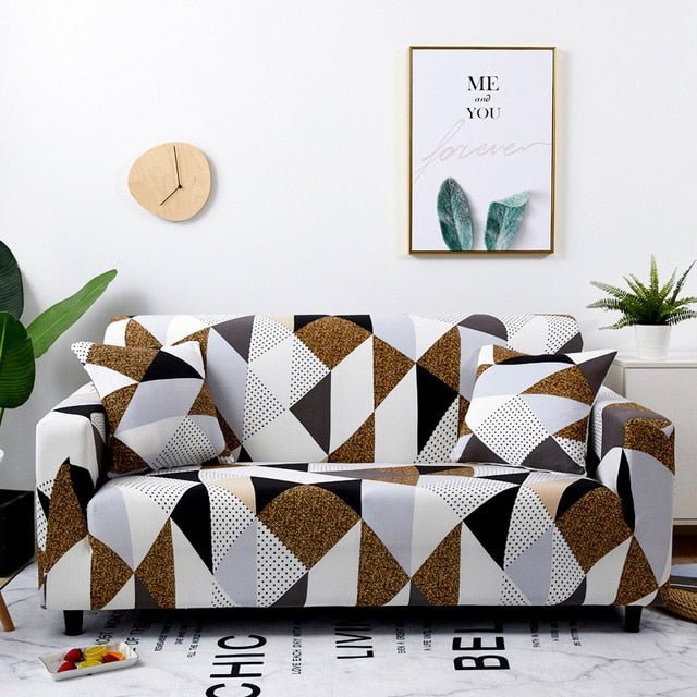 Elastic Stretch Sectional Sofa Slipcovers image 13