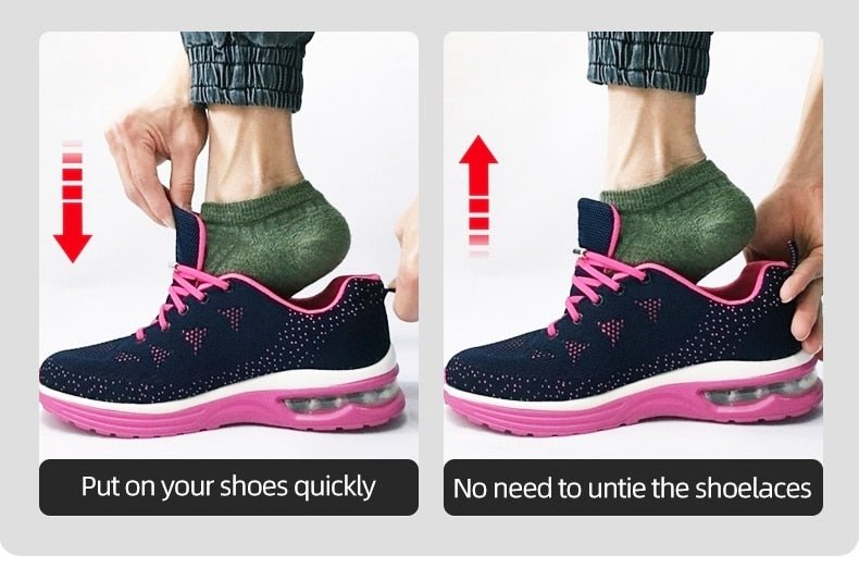 Elastic No Tie Semicircle Metal Lock Shoe Laces For Kids and Adult Sneakers and All Shoes image 16