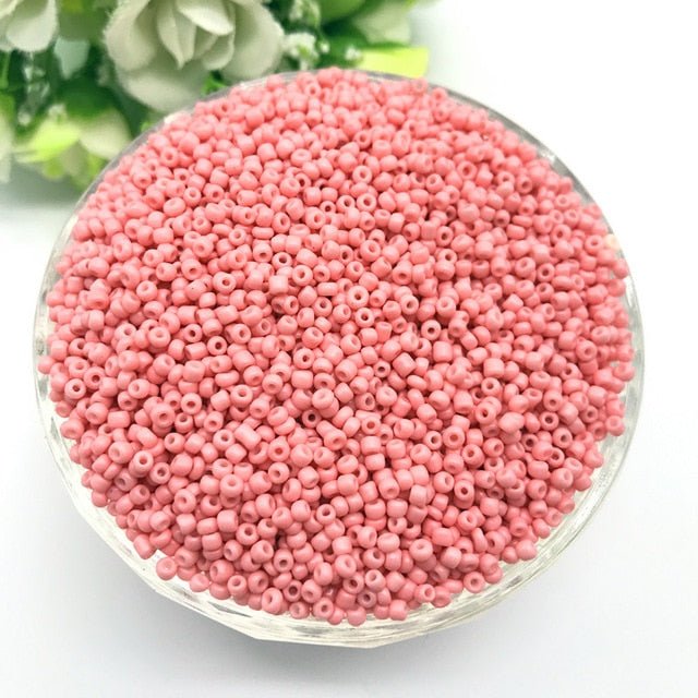 1000pc Czech Glass Seed Beads Accessories for Bracelet and Necklace Jewelry Making - 34 image
