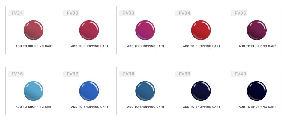 VINIMAY 60 Color Gel Nail Polish image 77