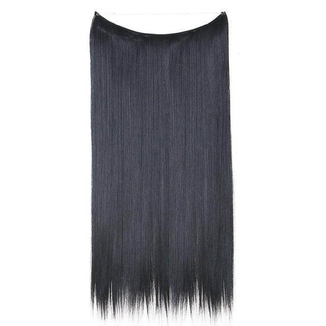 SARLA Halo Invisible Wire Synthetic Hair Extension-No Clip image