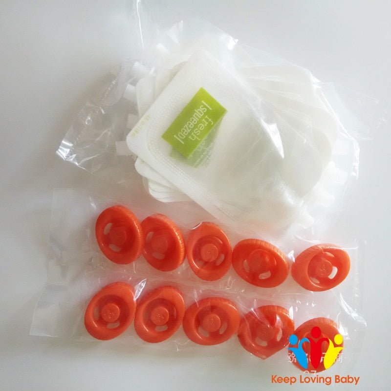 Baby Food Squeeze Station and Pouches image 5