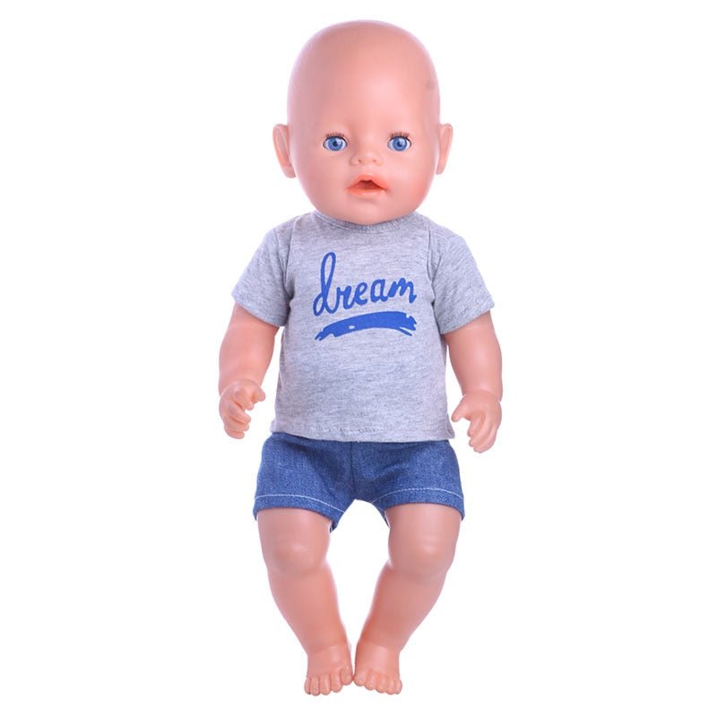 13 Styles Pajamas, Nightgown and Sleepwear Fit | 18 Inch American & 43CM Baby Doll Clothes Accessories image 112