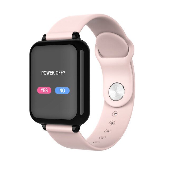 COXANG 2019 ECG and Heart Rate Monitoring Smart Watch - Pink image