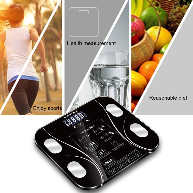 Digital Bathroom Body Fat BMI Weight Scale Bluetooth APP Android or IOS image 9