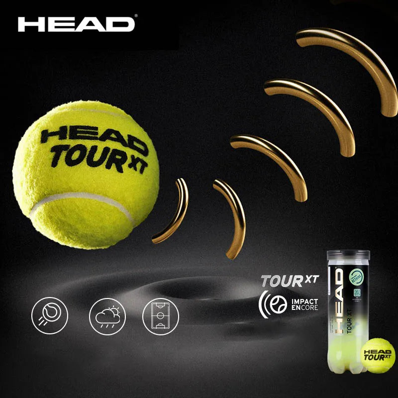 HEAD Professional Tennis 4B Team Tour X Training Balls – High Elasticity & Durable 3B Pro Match Balls image 3