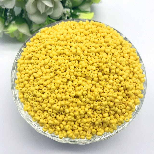 1000pc Czech Glass Seed Beads Accessories for Bracelet and Necklace Jewelry Making - 22 image