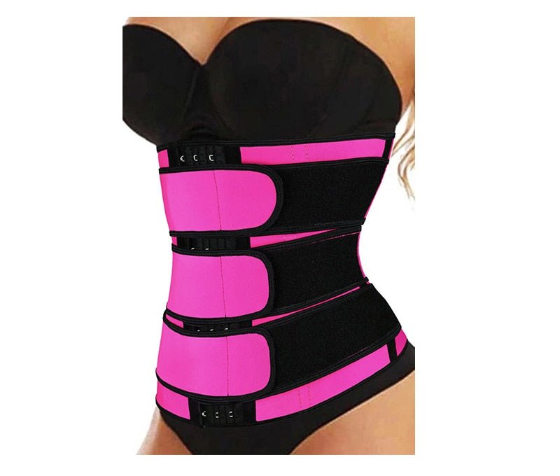 Neoprene Sauna Waist Trainer Corset Sweat Belts Body Shaper Slimming Corset Weight Loss Compression Trimmer Belt for Women image 14