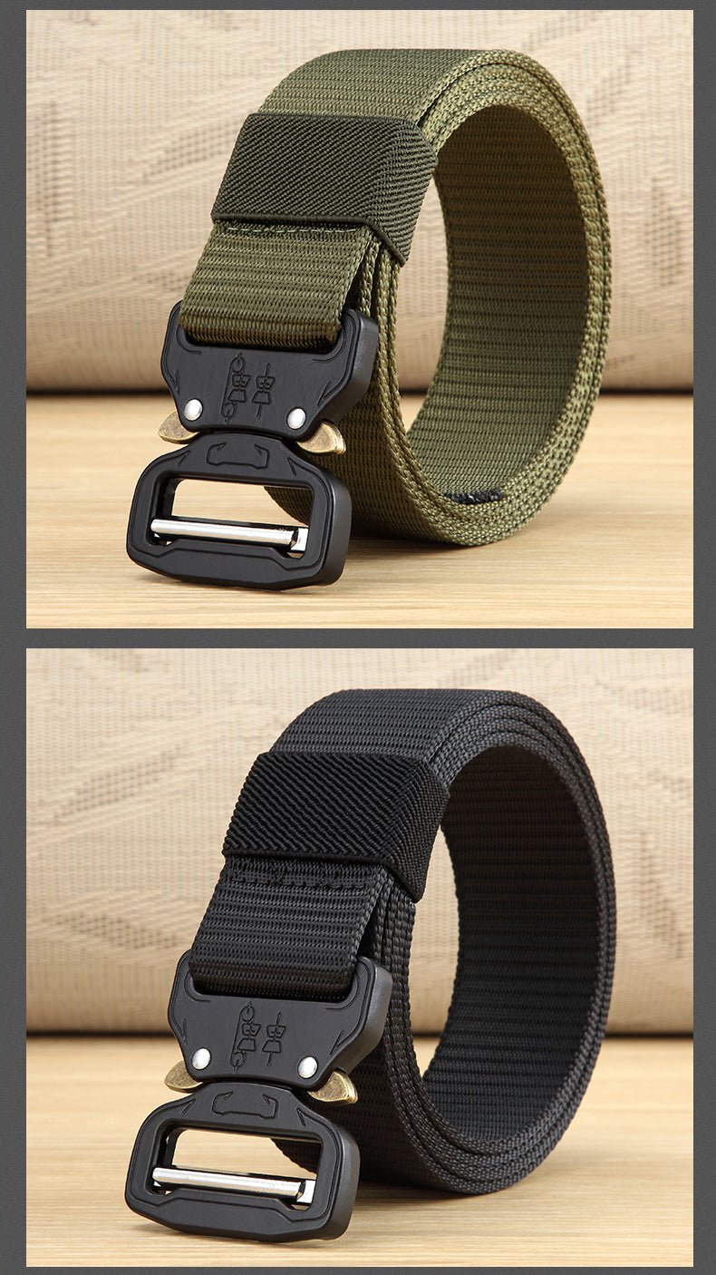 Tactical Belt | New Nylon Army Belt | Men Molle Military SWAT Combat Belts | Knock Off Emergency Survival Belt image 4