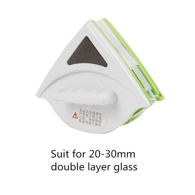 Handheld Portable Double Sided Magnetic Window and Glass Cleaning Brush - 20-30mm image