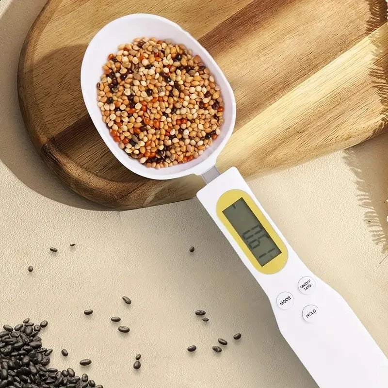 500g Electronic Kitchen Scale with LCD Display ‚Äì Digital Coffee Scoop for Weighing Dog Food, Milk Powder, & Baking image 1