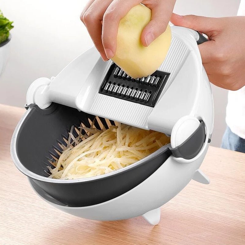 Multifunctional Rotate Vegetable Cutter image 2