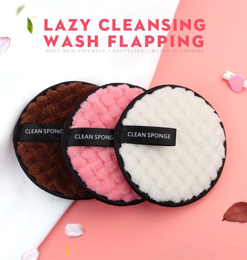 Facial Cleansing Microfiber Cloth Pads | Cotton Facial Makeup Remover Puff image 7
