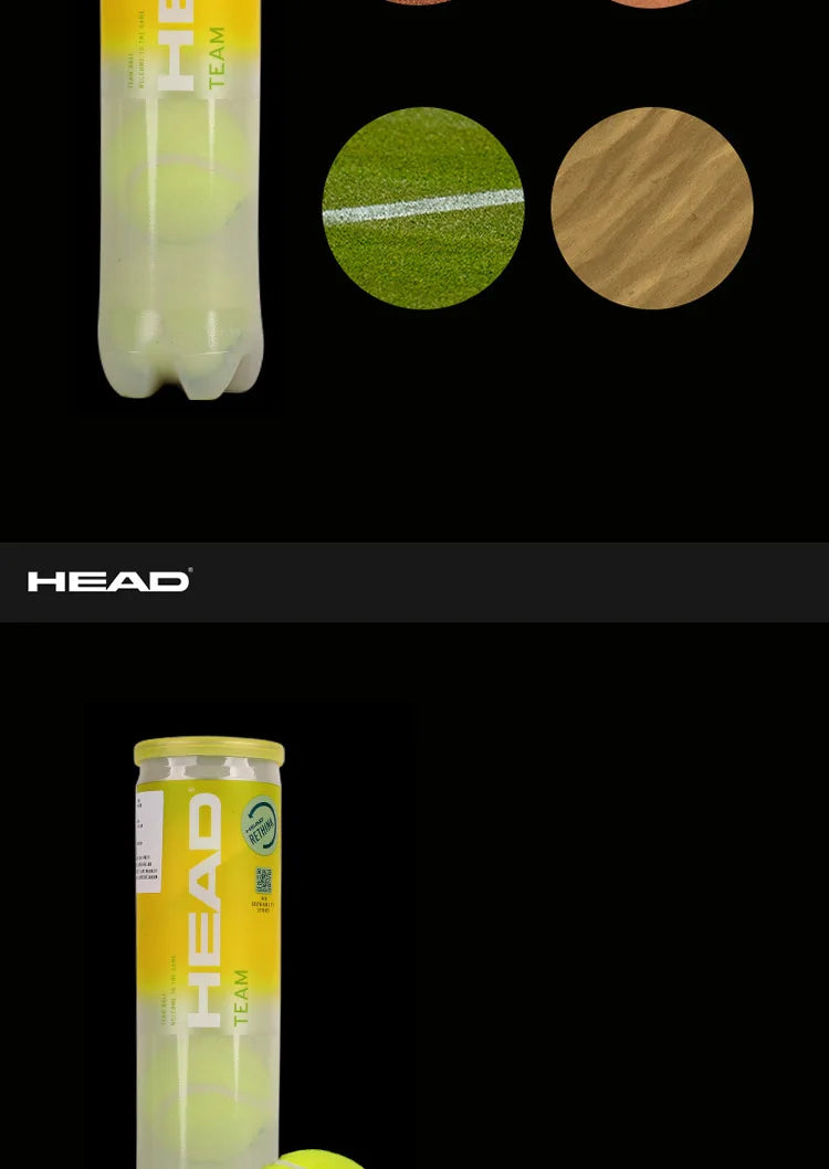 HEAD Professional Tennis 4B Team Tour X Training Balls – High Elasticity & Durable 3B Pro Match Balls image 16