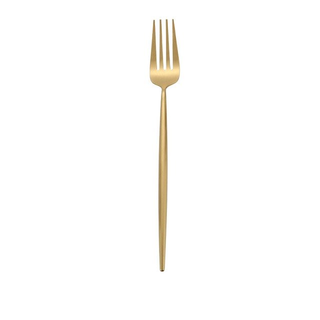 Gold Stainless Steel Cutlery Set image 6