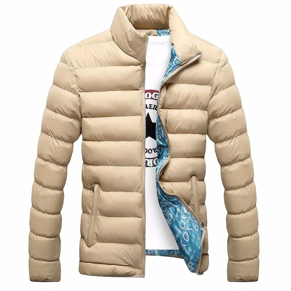 New Winter Jackets | Men Autumn Winter Warm Outwear Brand | Slim Mens Coats Casual Windbreaker | Quilted Jackets Men image 0