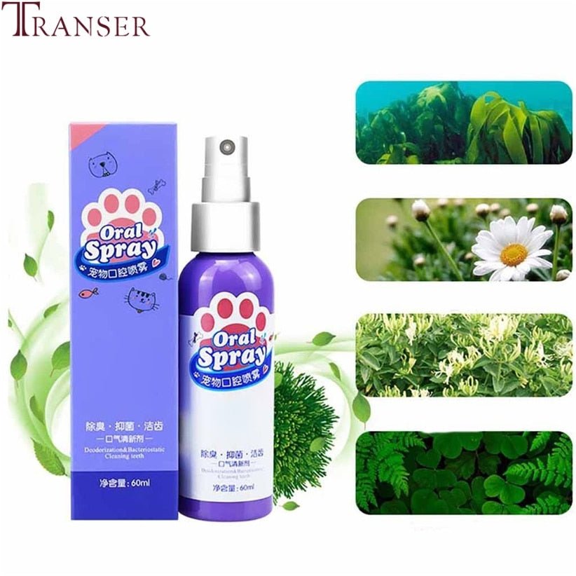 Pet Breath Freshener and Mouthwash Cleaning Spray image 1