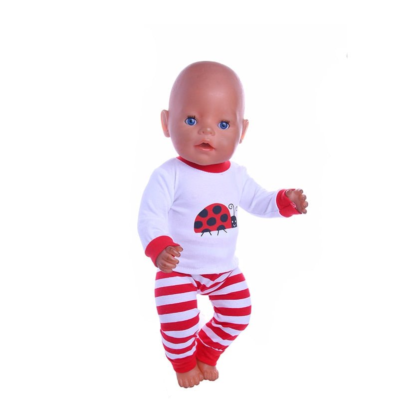 13 Styles Pajamas, Nightgown and Sleepwear Fit | 18 Inch American & 43CM Baby Doll Clothes Accessories image 3