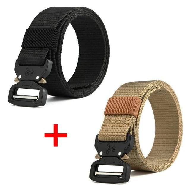 Tactical Belt | New Nylon Army Belt | Men Molle Military SWAT Combat Belts | Knock Off Emergency Survival Belt image