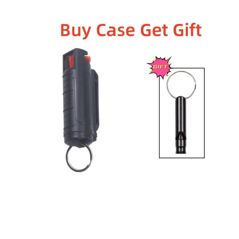 Self-Defense Pepper Spray (20ml) – Compact Plastic Case with Key Ring for Women - Buy Case Get Gift 8, Imported image
