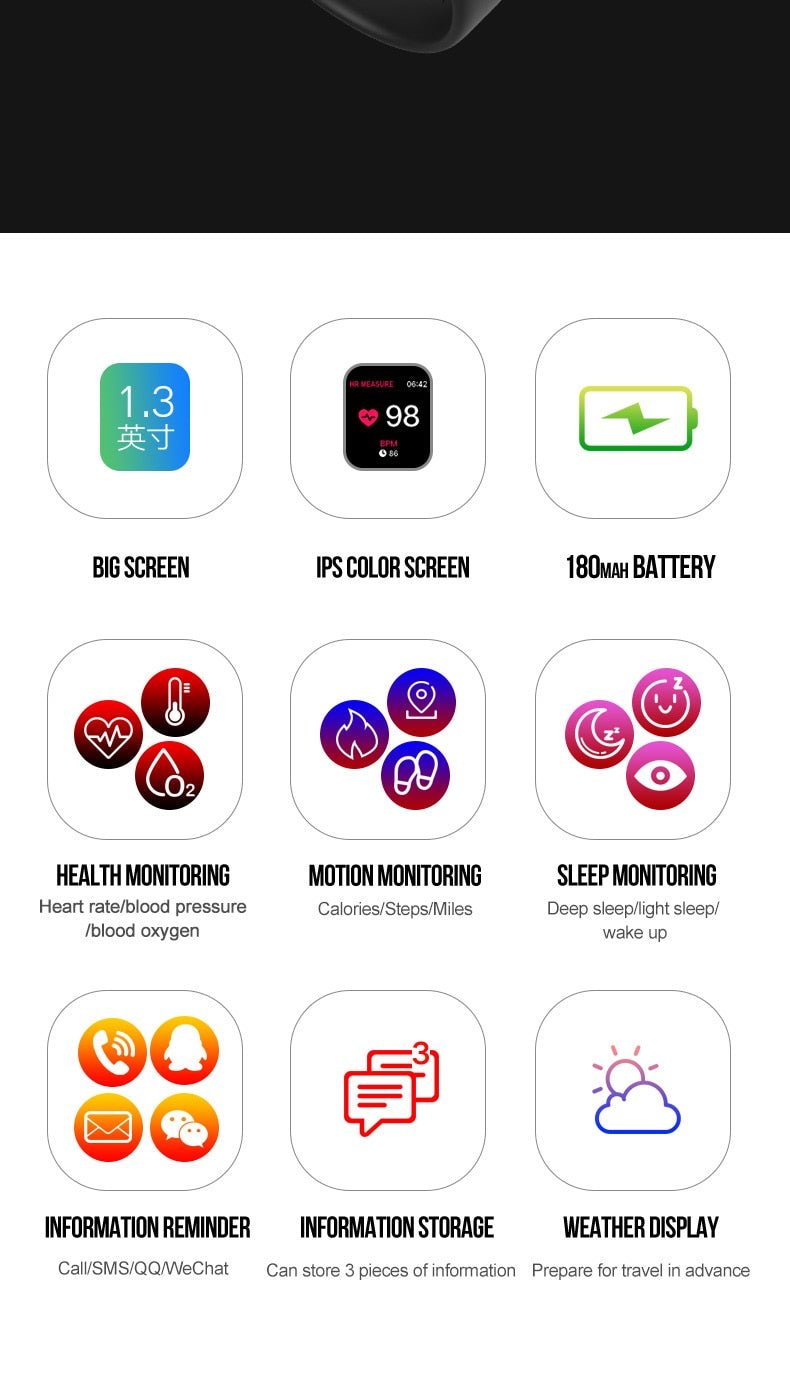 COXANG 2019 ECG and Heart Rate Monitoring Smart Watch image 8