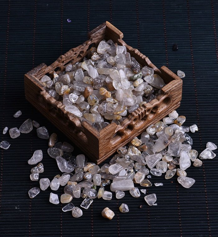 50g Natural Quartz Stones | Crystal mini rock mineral Specimen | Aquarium Stone Home decoration Craft image 7