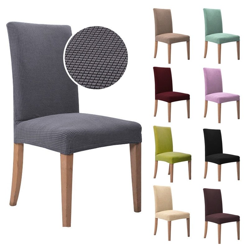 Elegant Jacquard Spandex Dining Chair Cover ‚Äì Stretch Fit for Weddings & Events image 0
