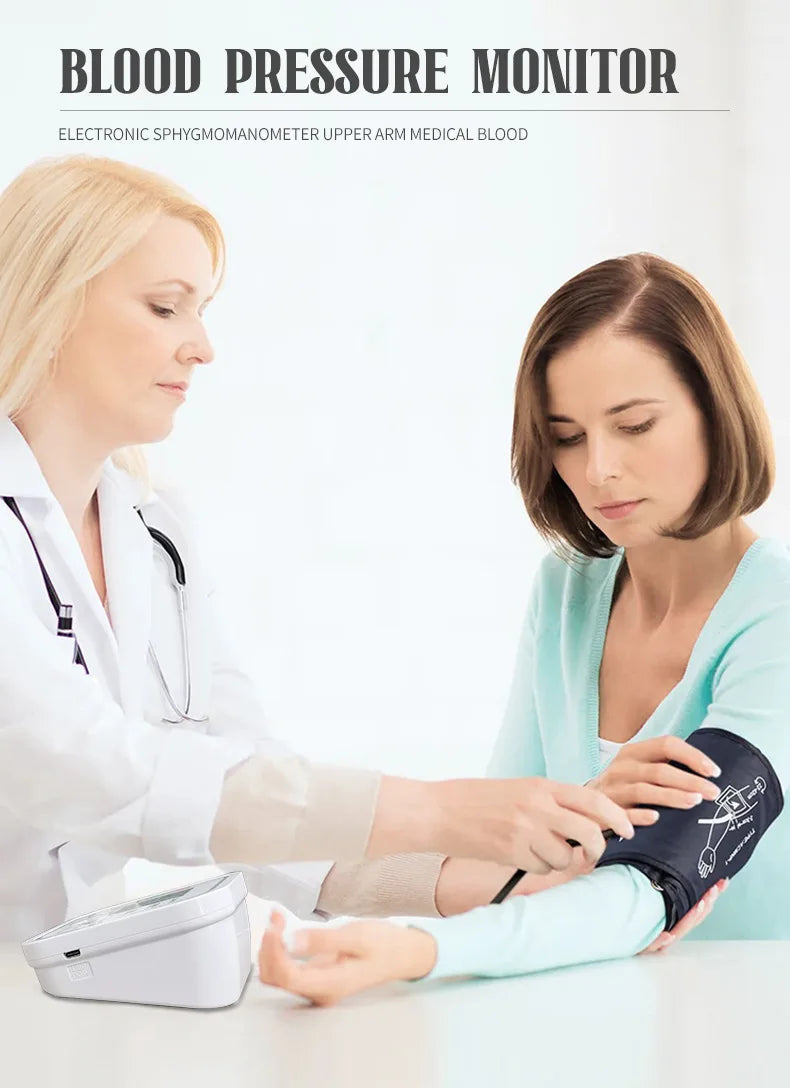Digital Arm Blood Pressure Monitor ‚Äì Automatic Tensiometer & Heart Rate Pulse Meter image 9