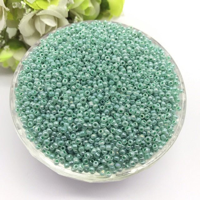 1000pc Czech Glass Seed Beads Accessories for Bracelet and Necklace Jewelry Making - 41 image